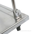 Platform Truck Trolley Stainless Steel Folding Platform Push Trolley Supplier